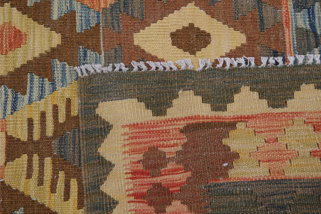 Kilim 7’ 9″ x 11’ 3″ - No. AV66002 - ALRUG Rug Store