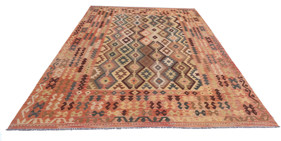 Kilim 7’ 9″ x 11’ 3″ - No. AV63355 - ALRUG Rug Store