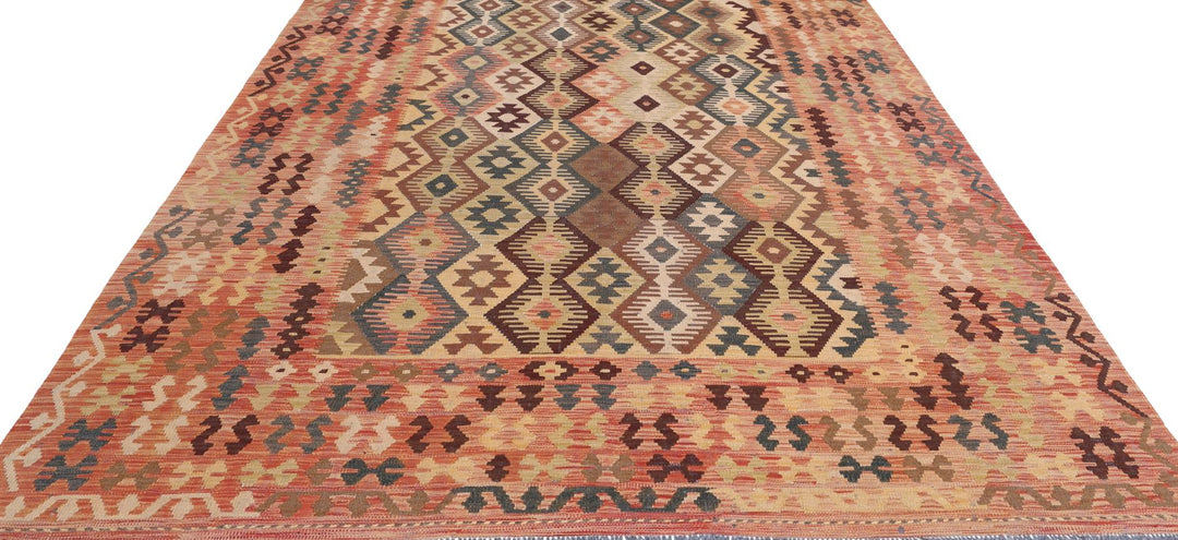 Kilim 7’ 9″ x 11’ 3″ - No. AV63355 - ALRUG Rug Store