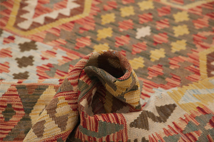 Kilim 7’ 9″ x 11’ 3″ - No. AV63355 - ALRUG Rug Store