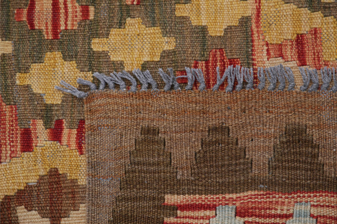 Kilim 7’ 9″ x 11’ 3″ - No. AV63355 - ALRUG Rug Store