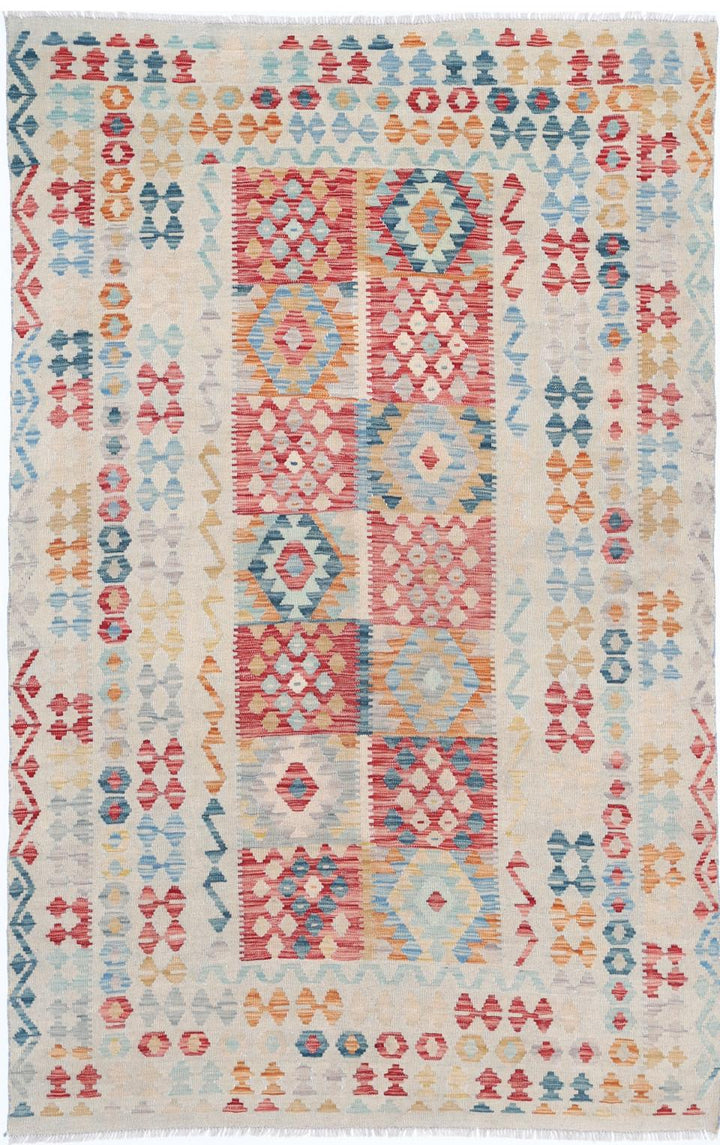 Kilim 5’ 2″ x 8’ 2″ - No. AV73026 - ALRUG Rug Store