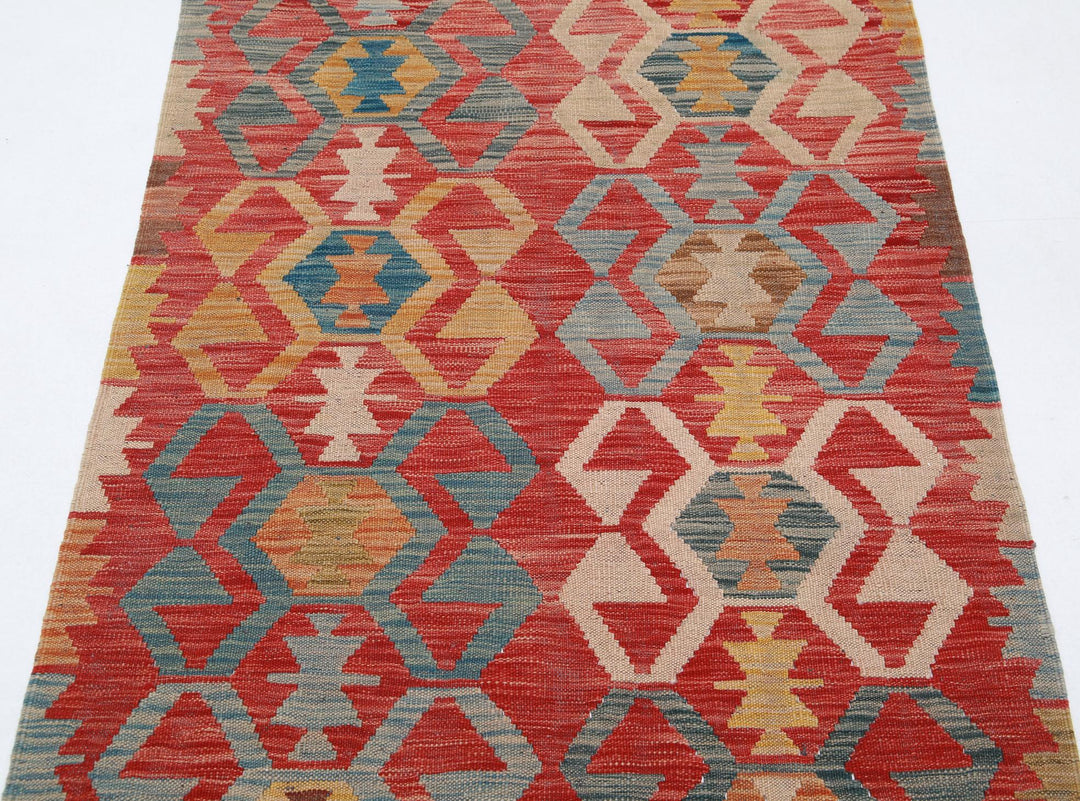 Kilim 3’ 1″ x 4’ 10” - No. AV34590 - ALRUG Rug Store