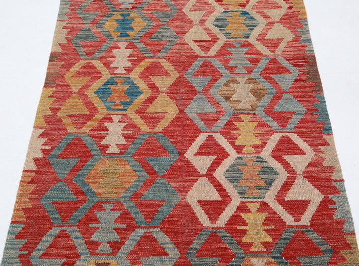 Kilim 3’ 1″ x 4’ 10” - No. AV34590 - ALRUG Rug Store