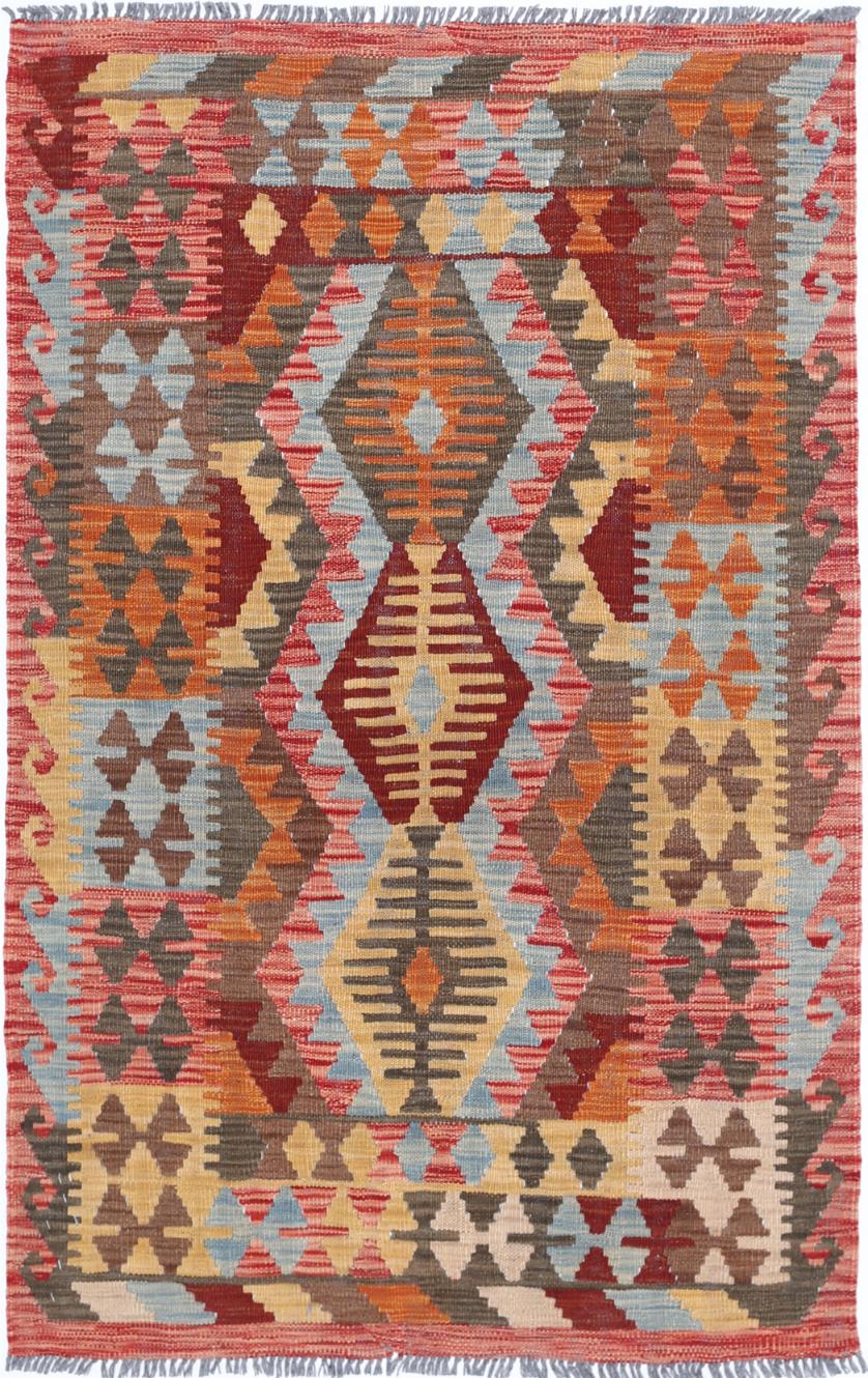 Kilim 3’ 2″ x 4’ 10” - No. AV96710 - ALRUG Rug Store