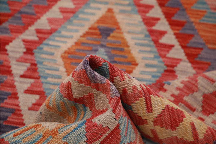 Kilim 3’ 4″ x 5’ 0″ - No. AV15521 - ALRUG Rug Store