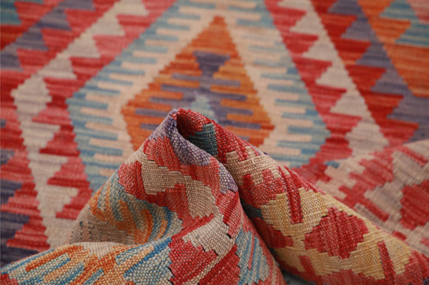 Kilim 3’ 4″ x 5’ 0″ - No. AV15521 - ALRUG Rug Store