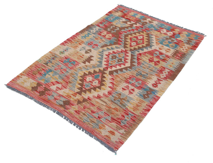 Kilim 3’ 2″ x 4’ 8″ - No. AV23745 - ALRUG Rug Store