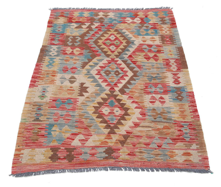 Kilim 3’ 2″ x 4’ 8″ - No. AV23745 - ALRUG Rug Store