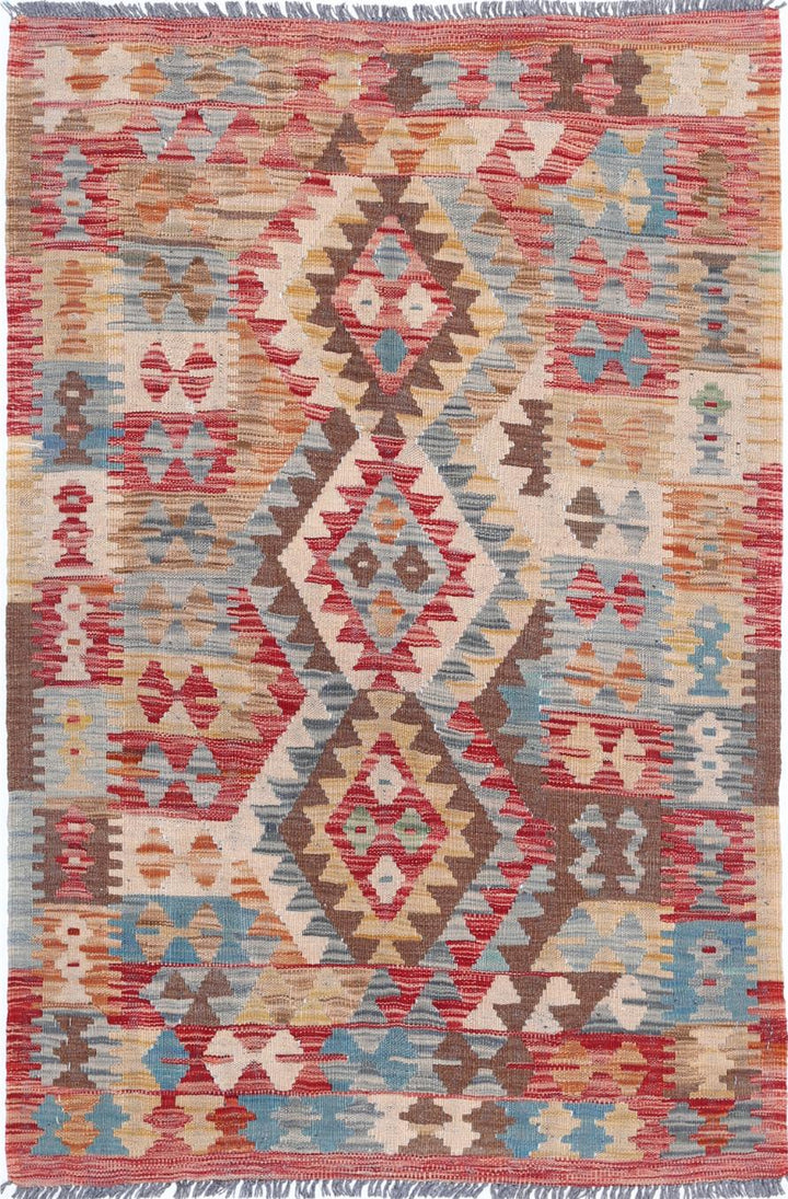 Kilim 3’ 2″ x 4’ 8″ - No. AV23745 - ALRUG Rug Store