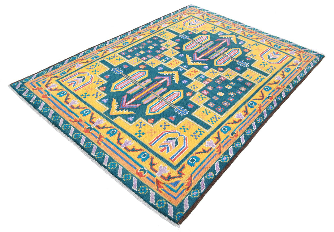Revival 5’ 6″ x 7’ 8″ - No. AV61173 - ALRUG Rug Store