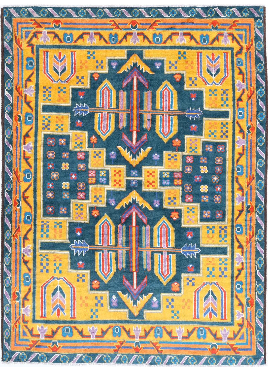 Revival 5’ 6″ x 7’ 8″ - No. AV61173 - ALRUG Rug Store
