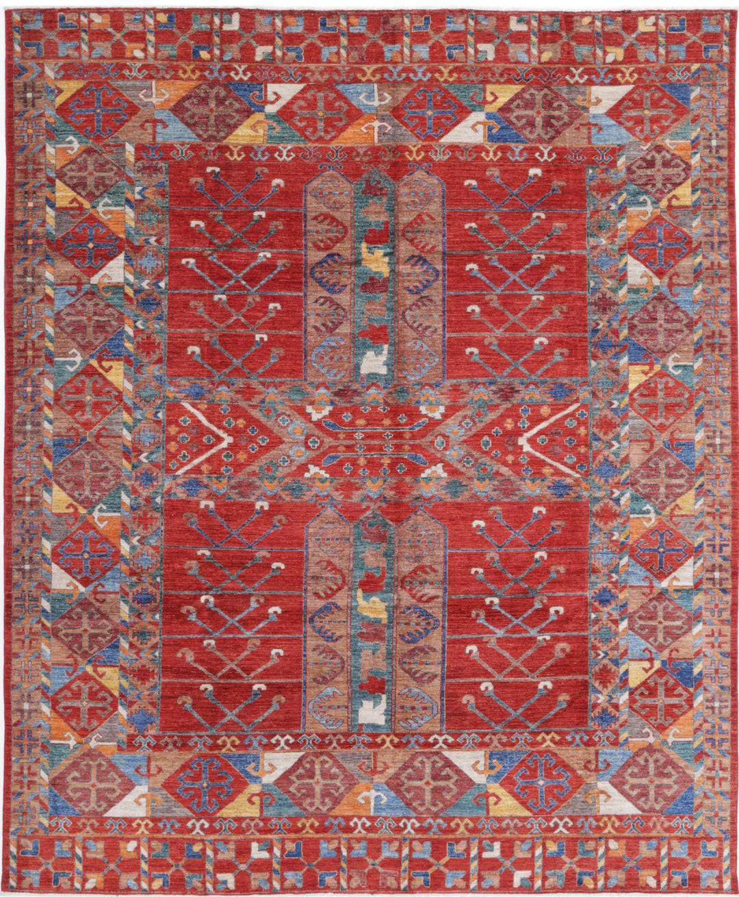 Humna 9’ 1″ x 10’ 10” - No. AV40695 - ALRUG Rug Store