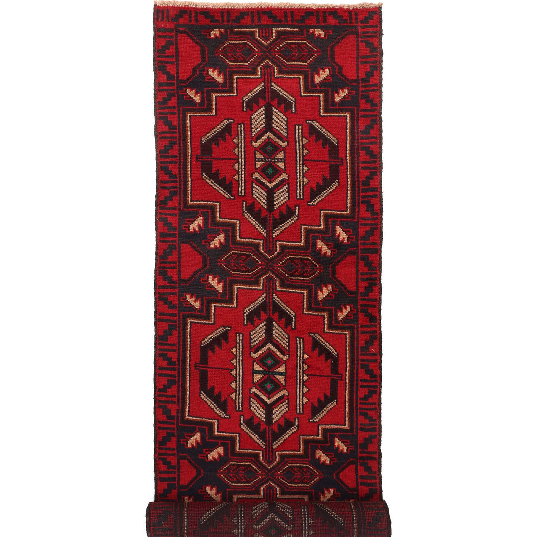 Baluchi Runner 2' 5 x 9' 5 (ft) - No. AL41649 - ALRUG Rug Store