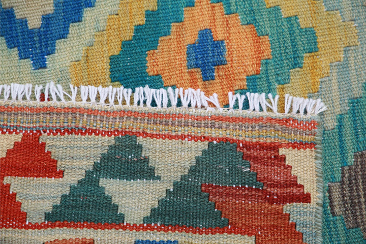 Kilim 6’ 6″ x 9’ 11” - No. AV23109 - ALRUG Rug Store