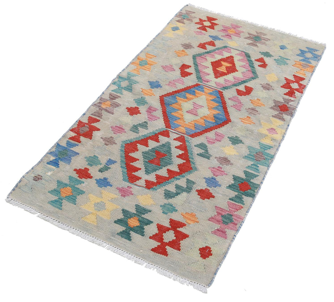 Kilim 2’ 4″ x 4’ 3″ - No. AV69802 - ALRUG Rug Store