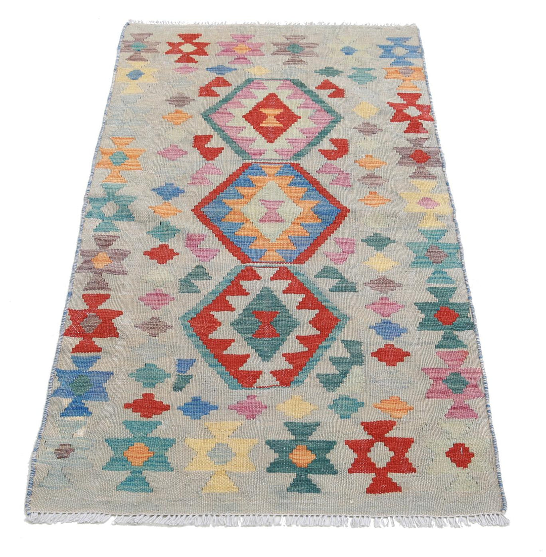 Kilim 2’ 4″ x 4’ 3″ - No. AV69802 - ALRUG Rug Store