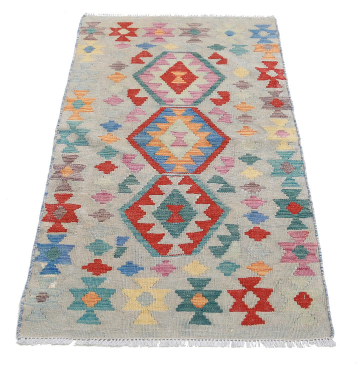 Kilim 2’ 4″ x 4’ 3″ - No. AV69802 - ALRUG Rug Store