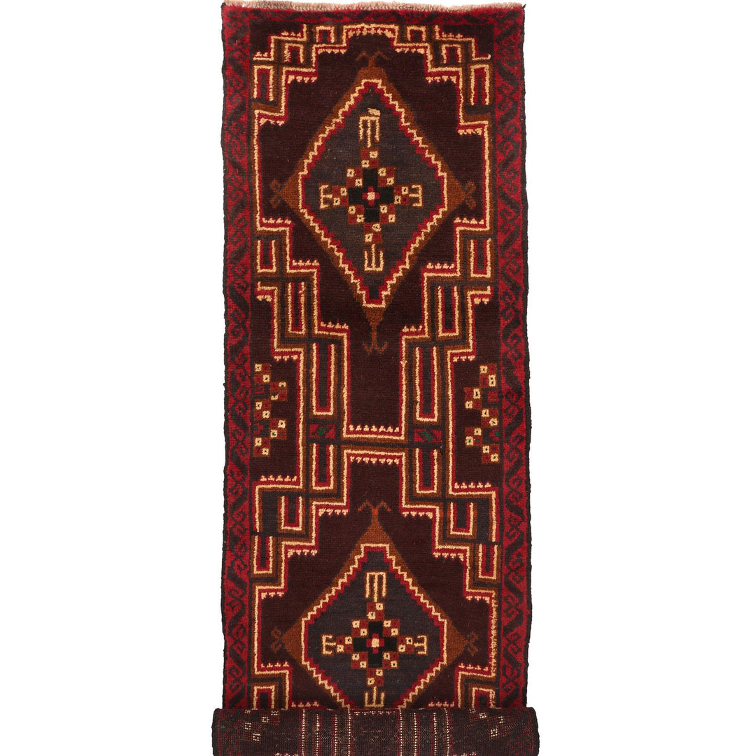Baluchi Runner 2' 4 x 9' 8 (ft) - No. AL76541 - ALRUG Rug Store