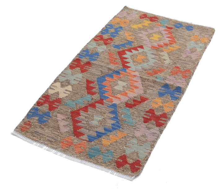 Kilim 2’ 2″ x 4’ 2″ - No. AV54948 - ALRUG Rug Store