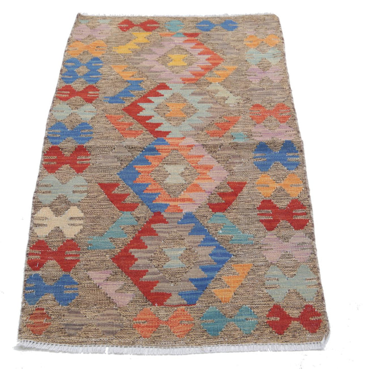 Kilim 2’ 2″ x 4’ 2″ - No. AV54948 - ALRUG Rug Store