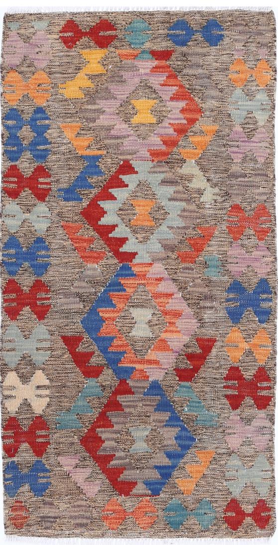 Kilim 2’ 2″ x 4’ 2″ - No. AV54948 - ALRUG Rug Store