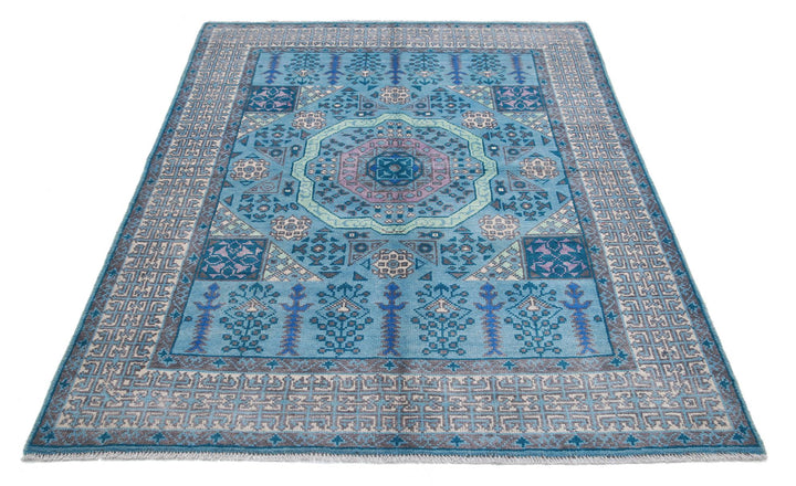 Revival 4’ 11” x 6’ 7″ - No. AV35085 - ALRUG Rug Store