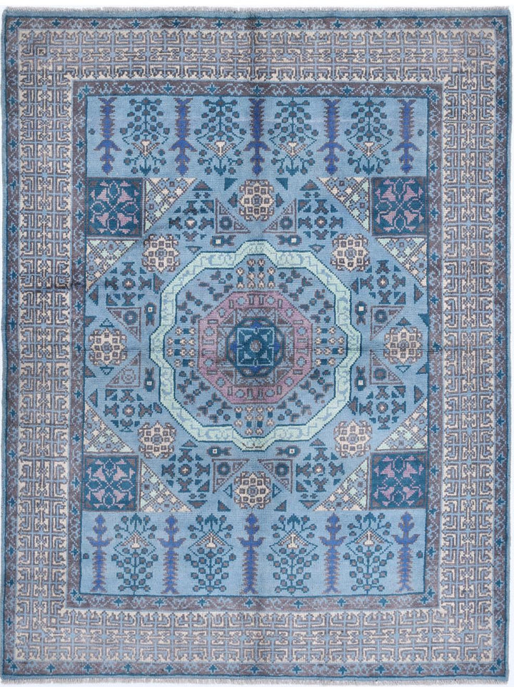 Revival 4’ 11” x 6’ 7″ - No. AV35085 - ALRUG Rug Store