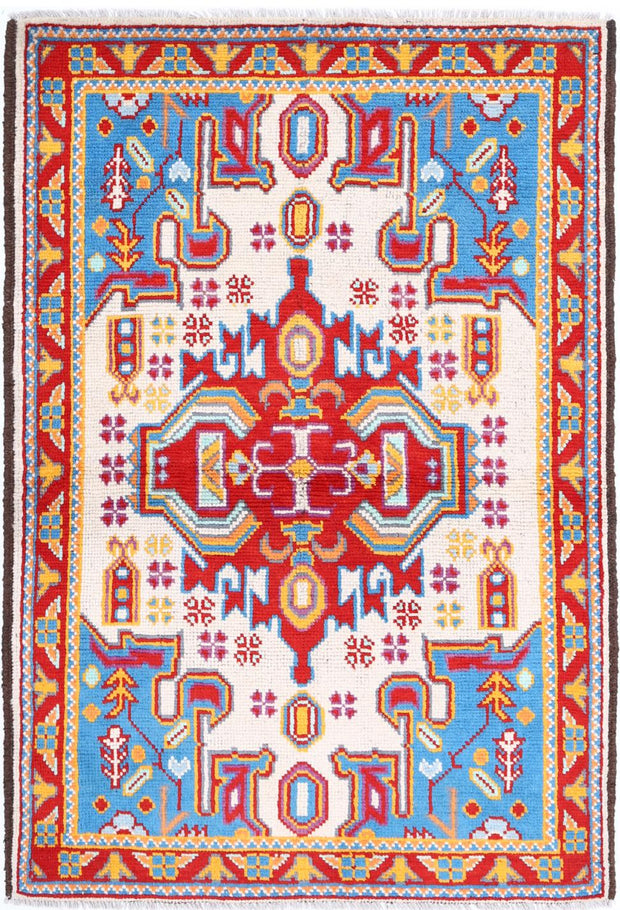 Revival 3’ 5″ x 5’ 2″ - No. AV36863 - ALRUG Rug Store