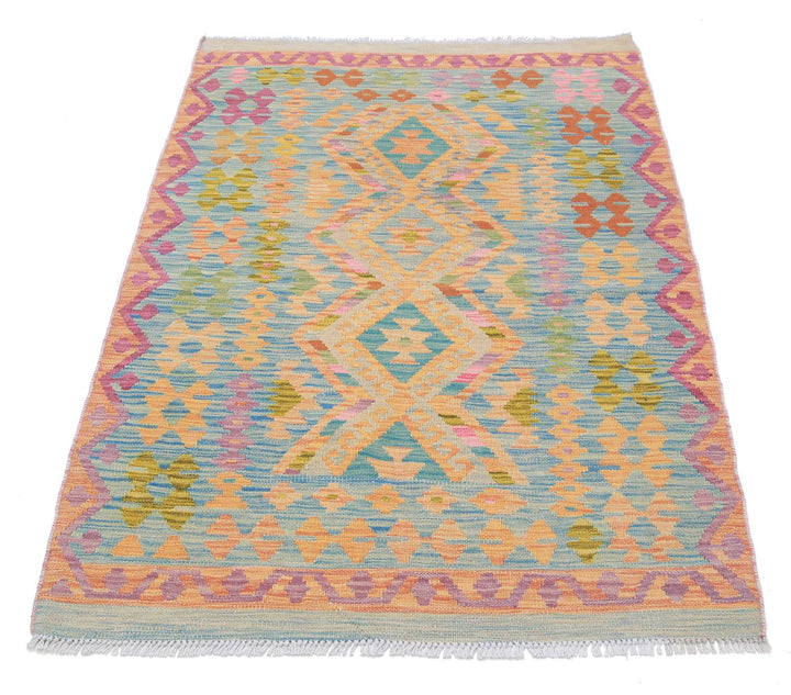 Kilim 3’ 3″ x 4’ 11” - No. AV20553 - ALRUG Rug Store