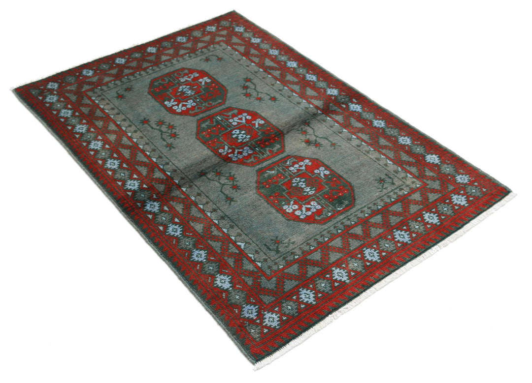 Revival 3’ 4″ x 4’ 9″ - No. AV46841 - ALRUG Rug Store