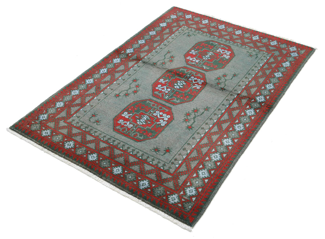 Revival 3’ 4″ x 4’ 9″ - No. AV46841 - ALRUG Rug Store