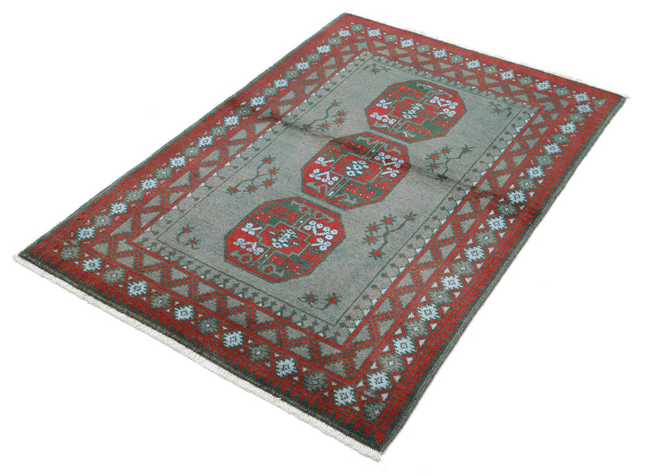 Revival 3’ 4″ x 4’ 9″ - No. AV46841 - ALRUG Rug Store