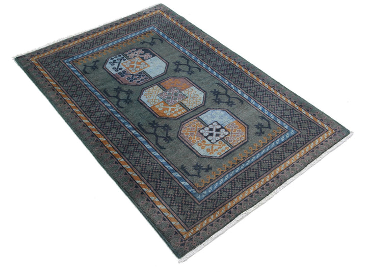 Revival 3’ 4″ x 4’ 11” - No. AV84169 - ALRUG Rug Store