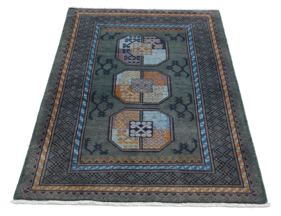 Revival 3’ 4″ x 4’ 11” - No. AV84169 - ALRUG Rug Store
