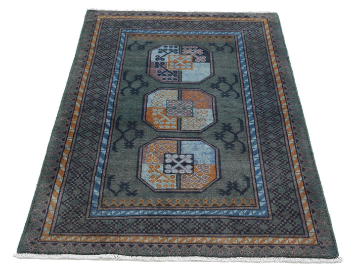Revival 3’ 4″ x 4’ 11” - No. AV84169 - ALRUG Rug Store