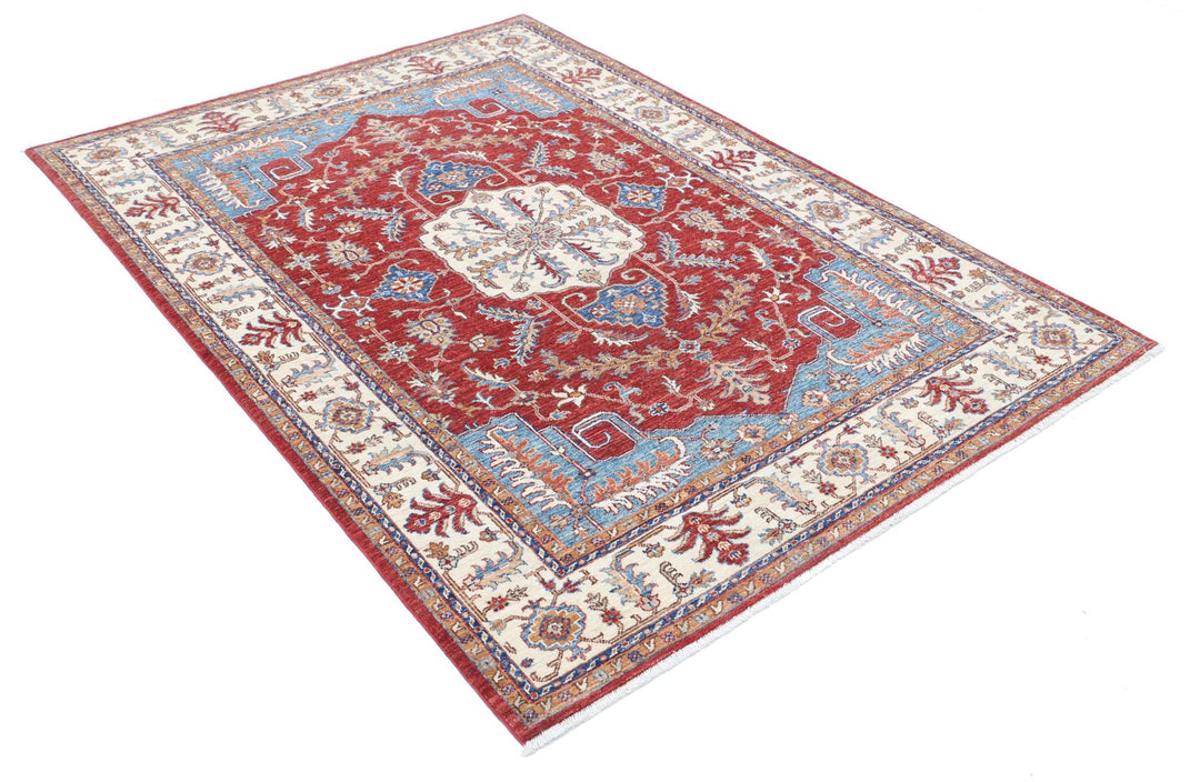 Ziegler 4’ 9″ x 6’ 5″ - No. AV87891 - ALRUG Rug Store