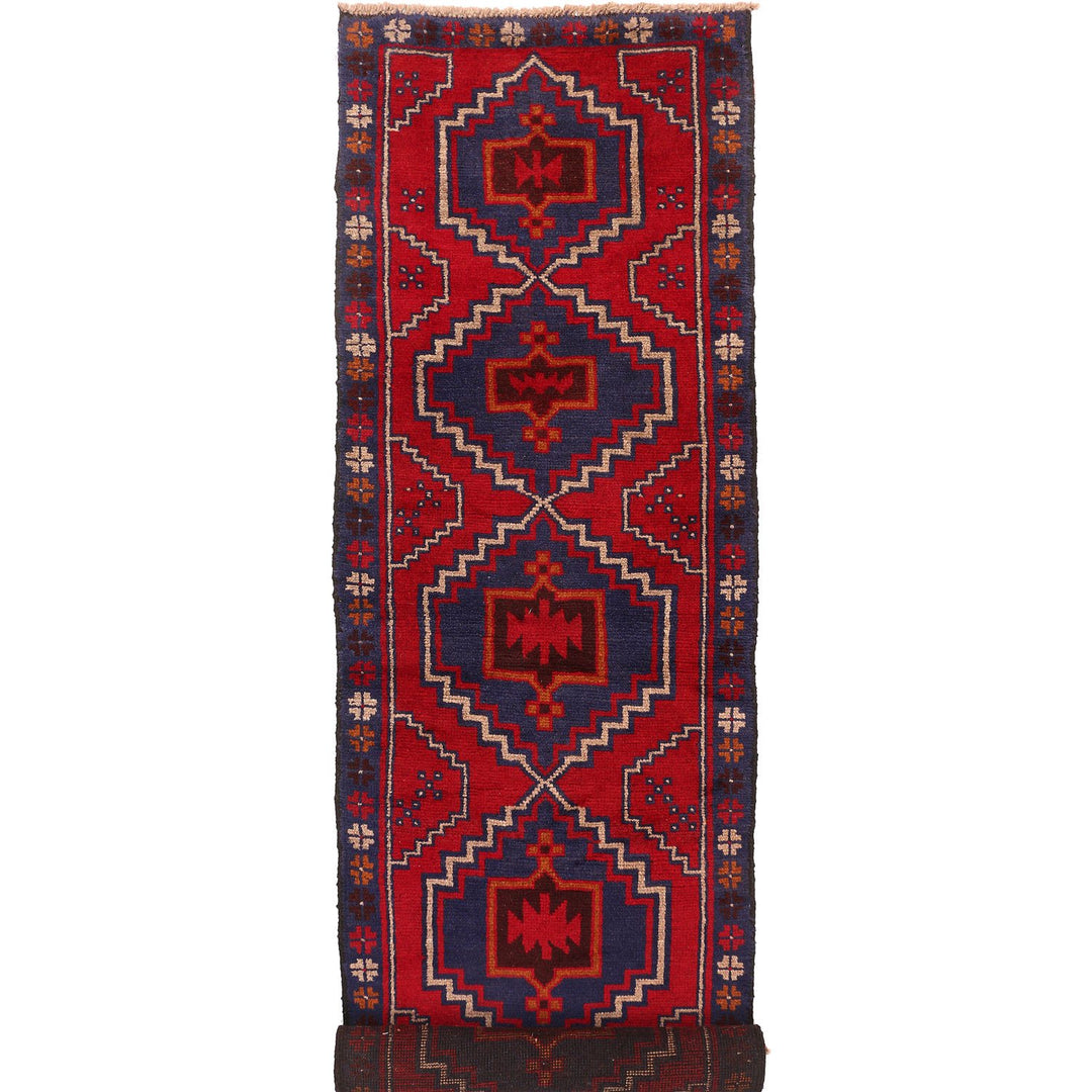 Baluchi Runner 2' 2 x 9' 2 (ft) - No. AL27003 - ALRUG Rug Store