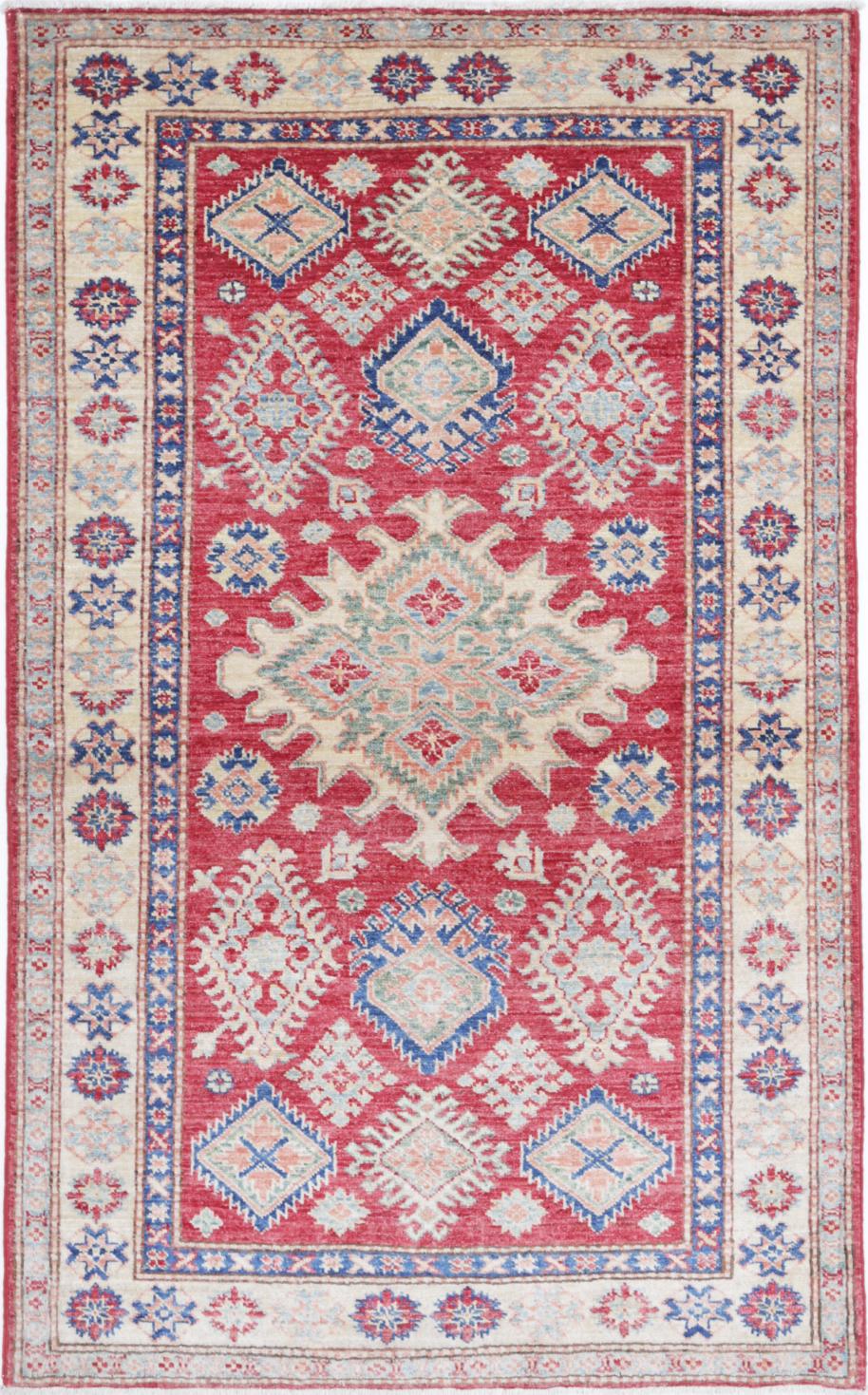 Kazak 3’ 3″ x 5’ 6″ - No. AV91357 - ALRUG Rug Store