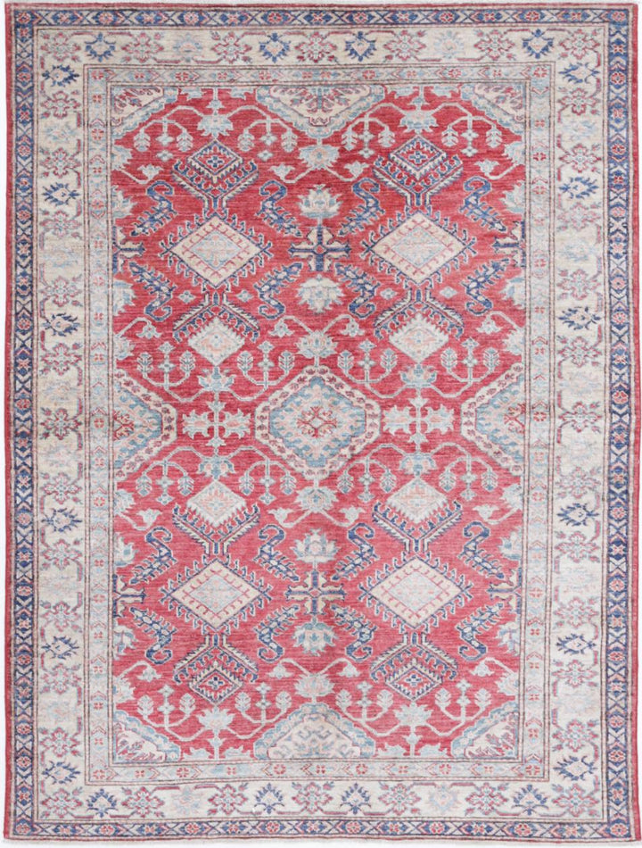 Kazak 4’ 10” x 6’ 6″ - No. AV75580 - ALRUG Rug Store