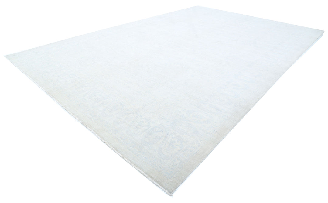 Ivory Pakistani Serenity Rug 12'2" x 18'4" Hand-Knotted view