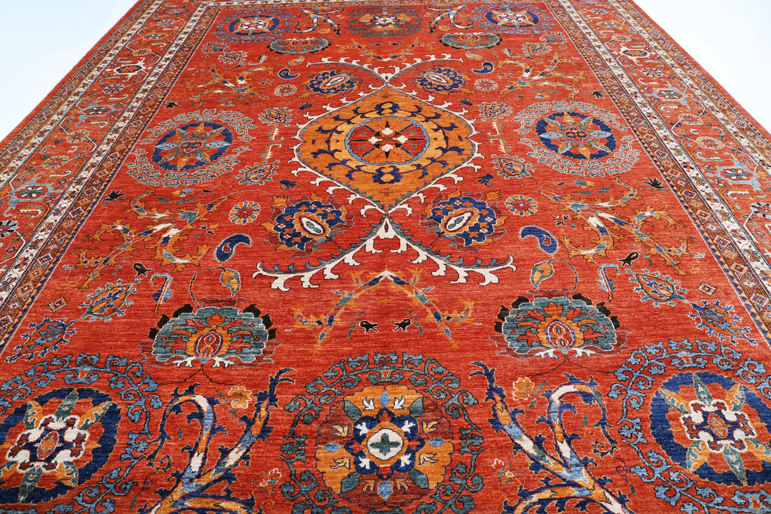 Humna 12’ 7″ x 17’ 1″ - No. AV65236 - ALRUG Rug Store