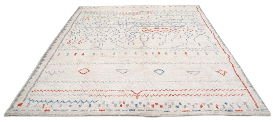 Moroccan 8’ 6″ x 9’ 9″ - No. AV74577 - ALRUG Rug Store