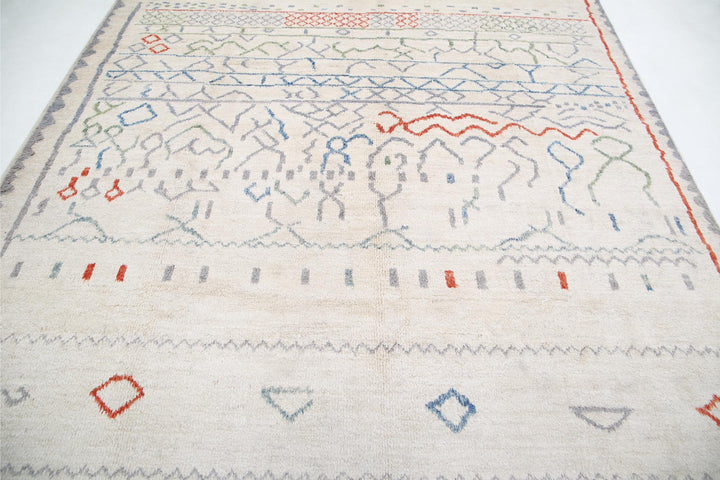 Moroccan 8’ 6″ x 9’ 9″ - No. AV74577 - ALRUG Rug Store