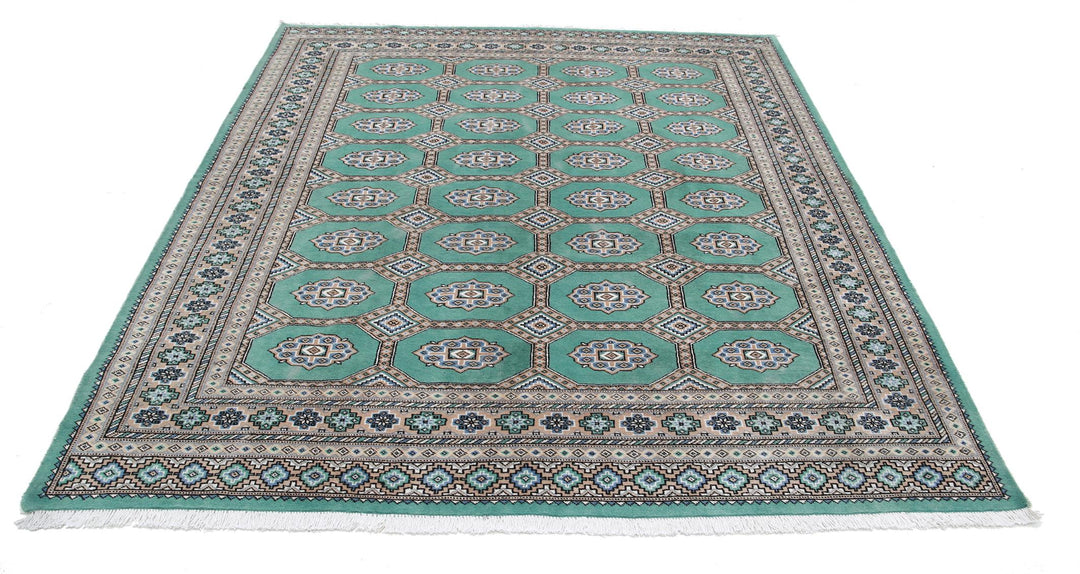 Bokhara 6’ 10” x 7’ 9″ - No. AV56229 - ALRUG Rug Store