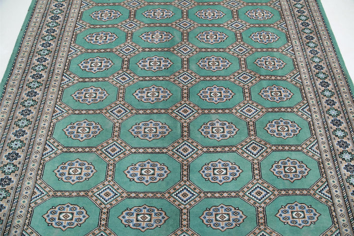 Bokhara 6’ 10” x 7’ 9″ - No. AV56229 - ALRUG Rug Store