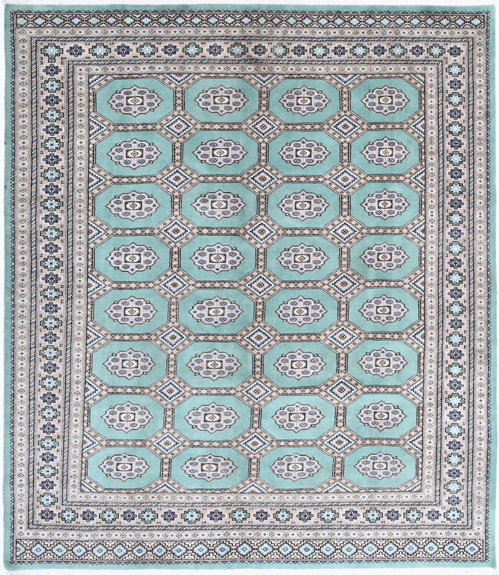 Bokhara 6’ 10” x 7’ 9″ - No. AV56229 - ALRUG Rug Store