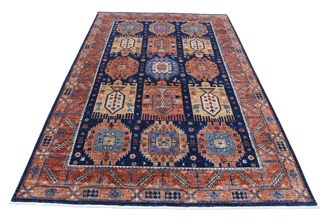 Humna 5’ 9″ x 8’ 10” - No. AV57738 - ALRUG Rug Store