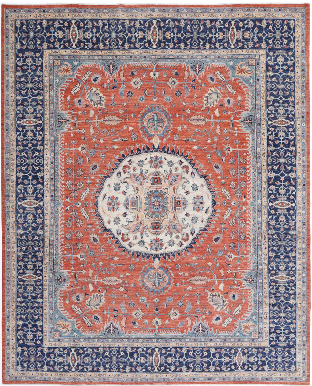 Humna 8’ 11” x 10’ 10” - No. AV32131 - ALRUG Rug Store