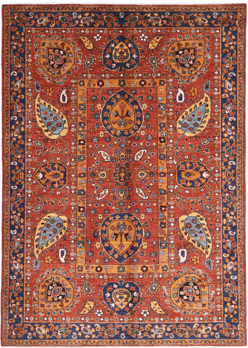 Humna 5’ 6″ x 7’ 10” - No. AV73304 - ALRUG Rug Store